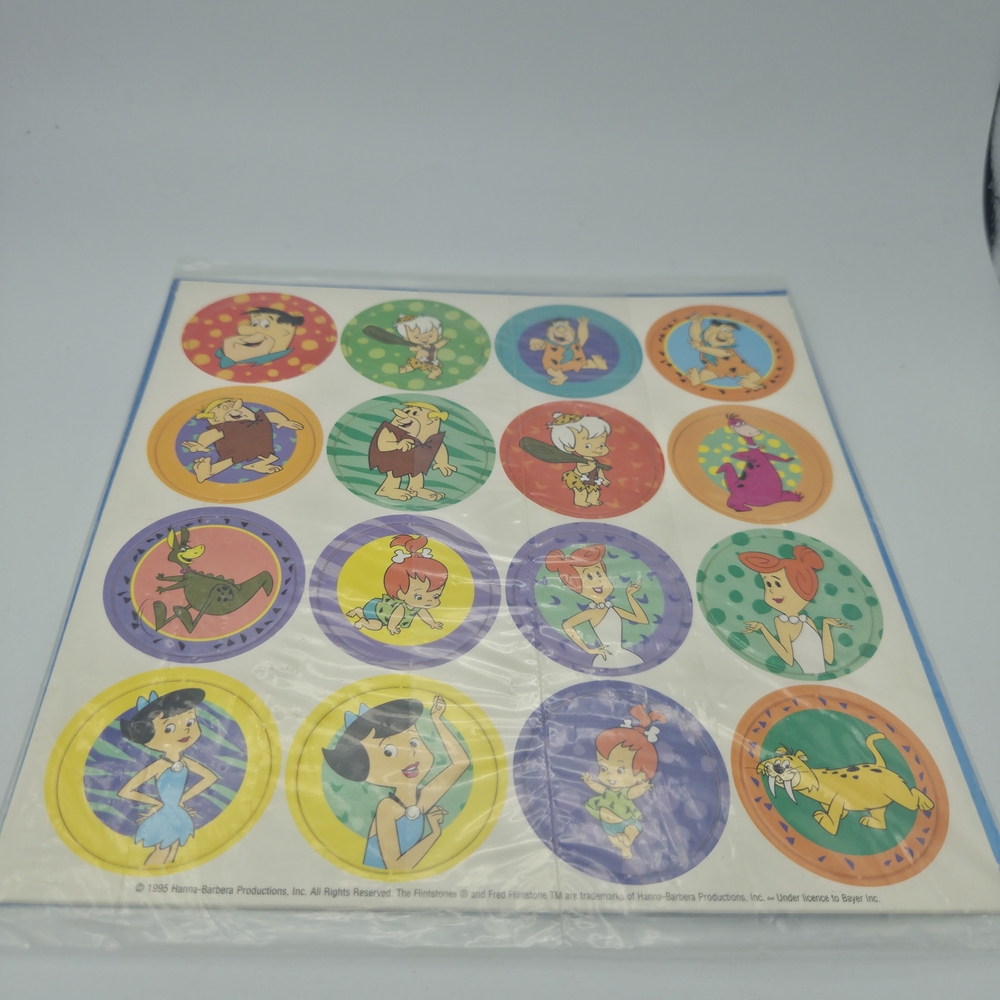 The Flintstones -  Pogs Sheet